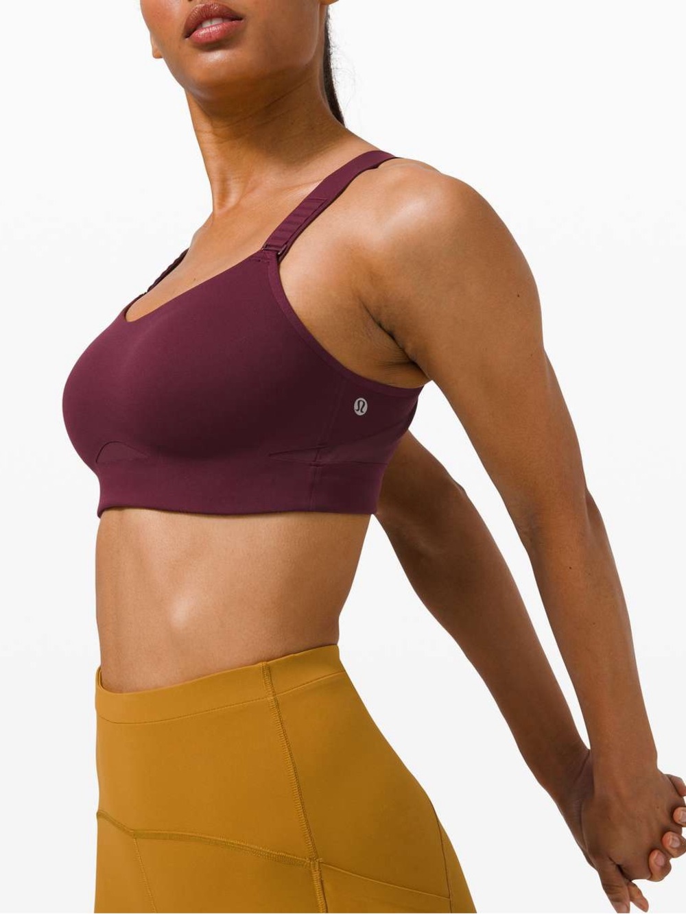 lululemon athletica Burgundy Supportive Sports Bra